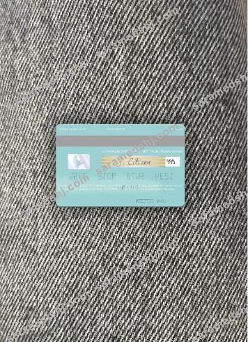 Marshall Islands ADB Bank visa debit card photolook back